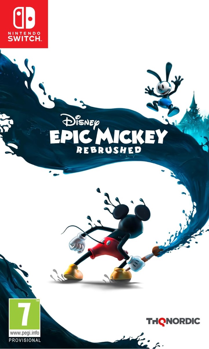 epic-mickey-rebrushed-switch.jpg Disney Epic Mickey: Rebrushed (Switch) - immagine 1