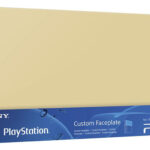 Custom Faceplate Cover - Colore Oro Gold (PS4)