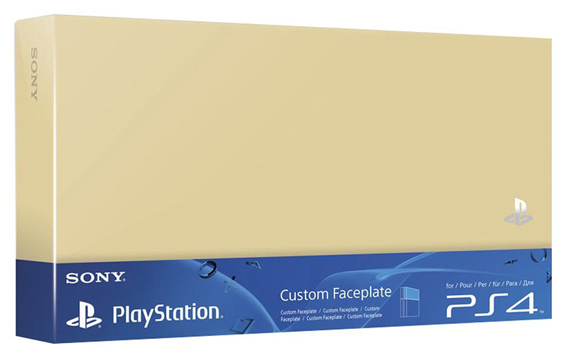 faceplate_gold_ps4_9.jpg Custom Faceplate Cover - Colore Oro Gold (PS4) - immagine 1