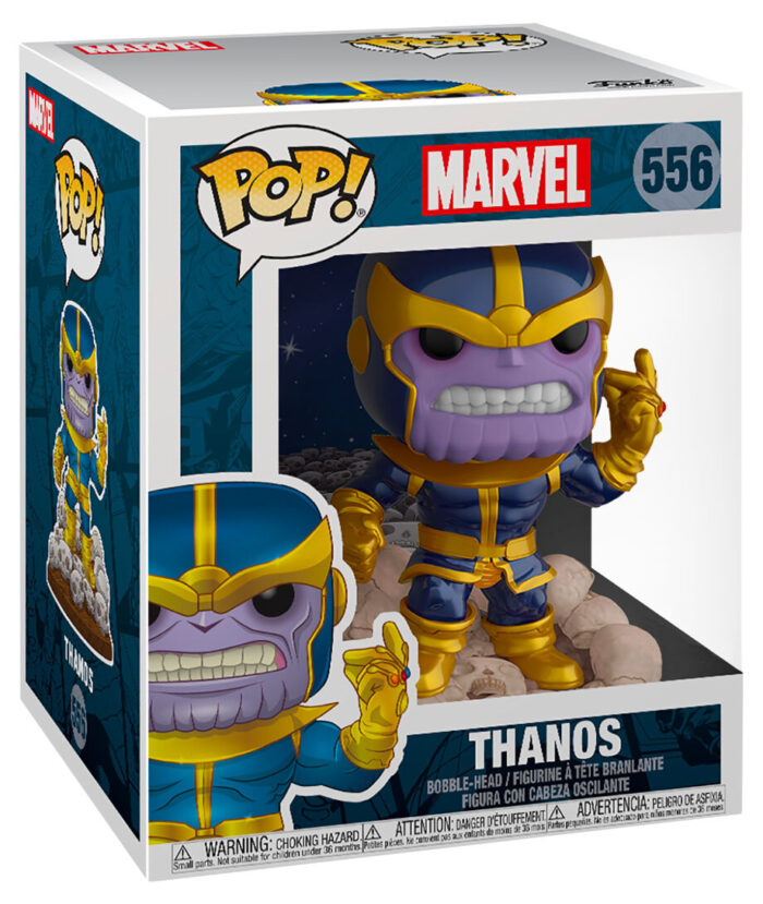 Funko Pop! - Marvel Thanos - 556 - Special Edition - Bobble Head - immagine 3