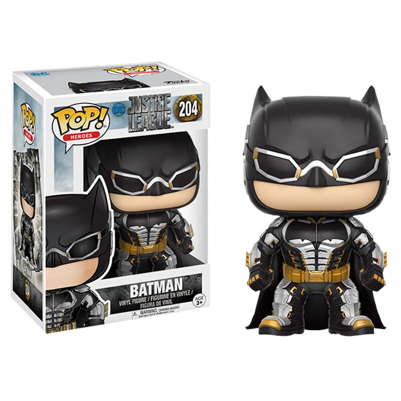funko-batman-204_7.jpg Funko Pop! Heroes DC Justice League - Batman - 204 - immagine 1