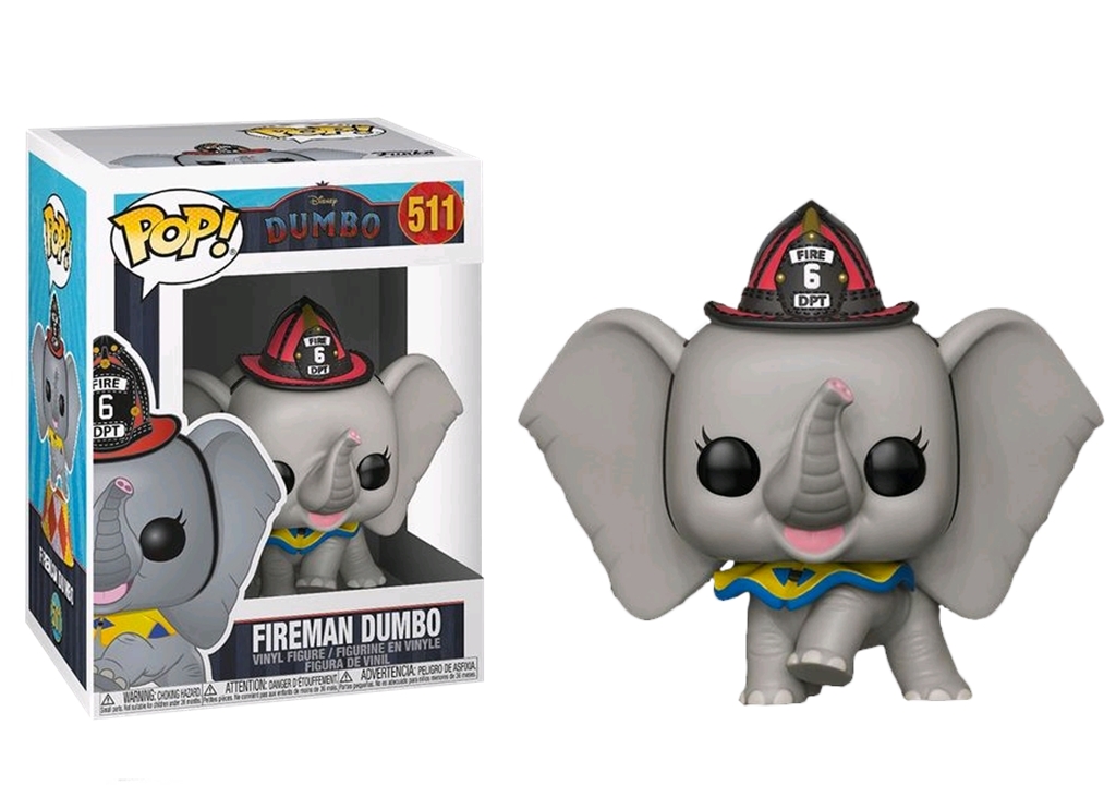 funko-dumbo-511_7.jpg Funko Pop! Disney - Fireman Dumbo - 511 - immagine 1