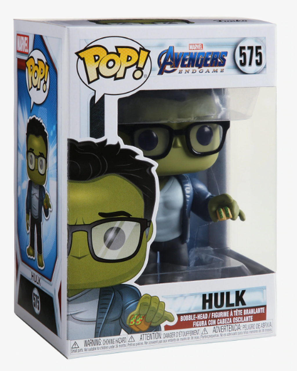 funko-hulk-575_7.png Funko Pop! Marvel Avengers Endgame - Hulk - 575 Bobble Head - immagine 1
