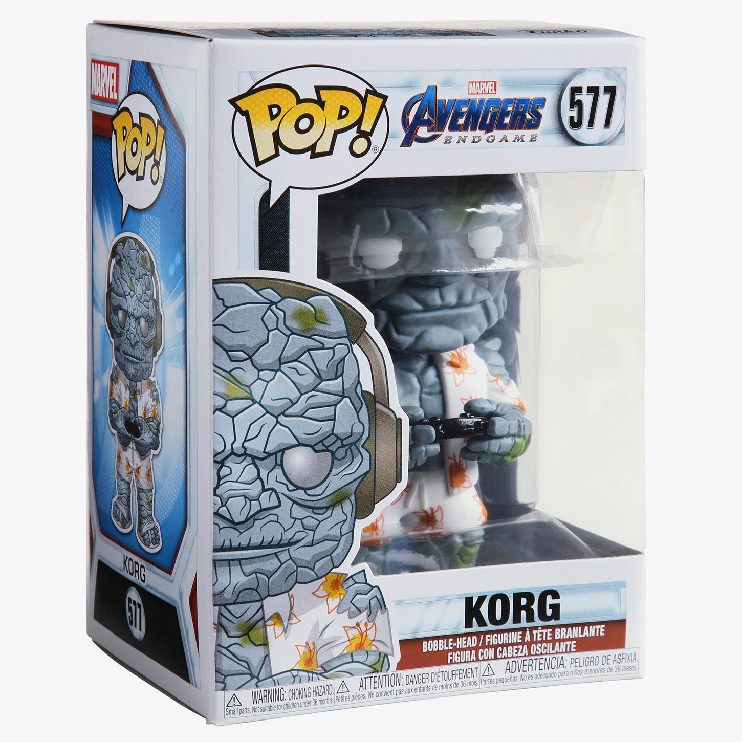 funko-korg-577_7.jpg Funko Pop! Marvel Avengers Endgame - Korg - 577 Bobble Head - immagine 1