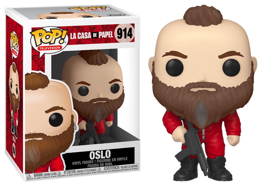 funko-oslo-914_7.jpg Funko Pop! Television La Casa di Carta - Oslo - 914 Vinyl Figure - immagine 1