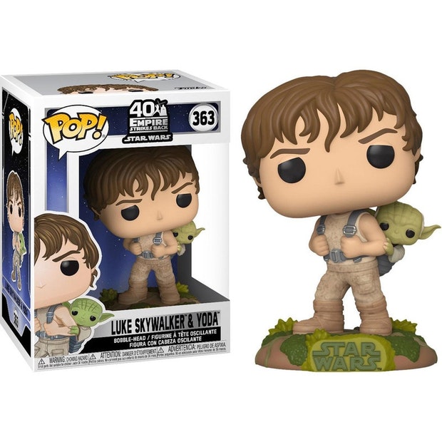 funko-pop-star-wars-363-lunke-training-with-yoda-889698467681-1_1587874220_7.jpg Funko Pop! Star Wars 40th Empire Strikes Back - Luke Skywalker & Yoda - 363 - Vinyl Figure - immagine 1