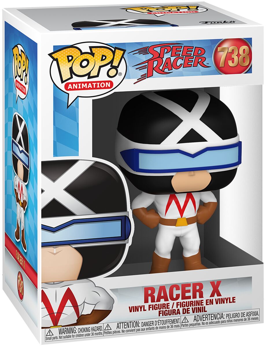 funko-speed-racer-x-738_7.jpg Funko Pop! Animation Speed Racer - Racer X - 738 Vinyl Figure - immagine 1