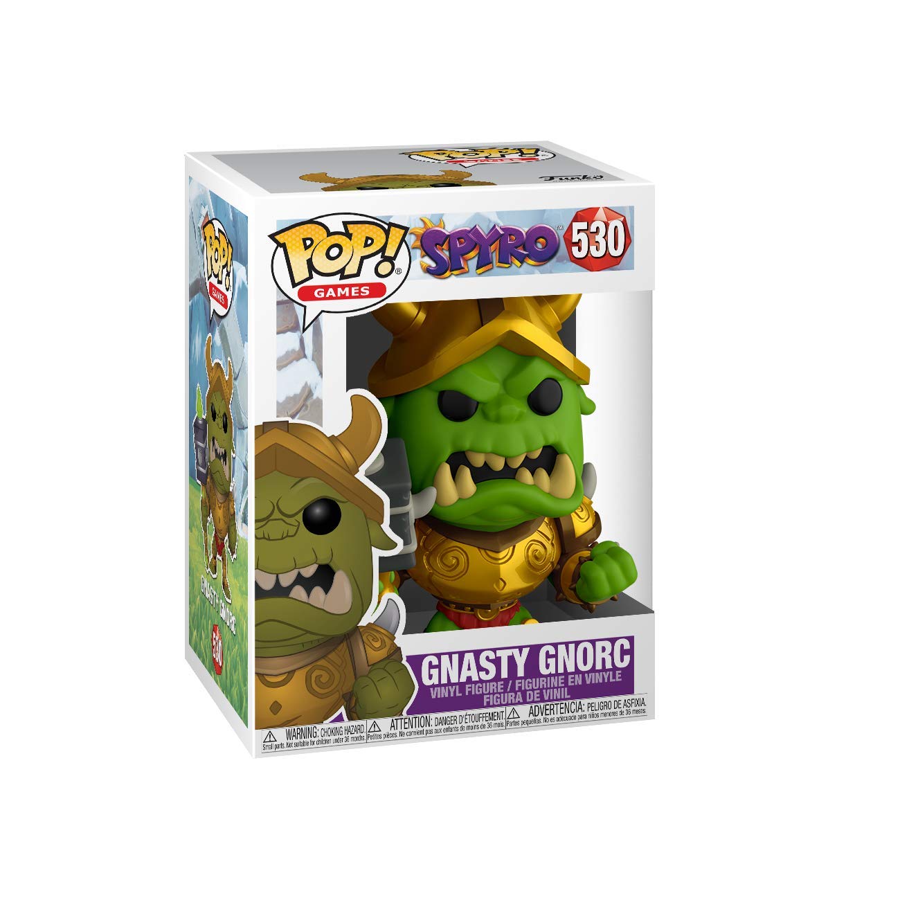 funko-spyro-gnasty-gnorc-530_7.jpg Funko Pop! Games Spyro - Gnasty Gnorc - 530 Vinyl Figure - immagine 1