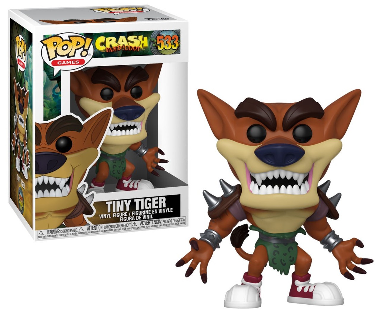 funko-tiny-tiger-533_7.jpg Funko Pop! Games Crash Bandicoot - Tiny Tiger - 533 - immagine 1