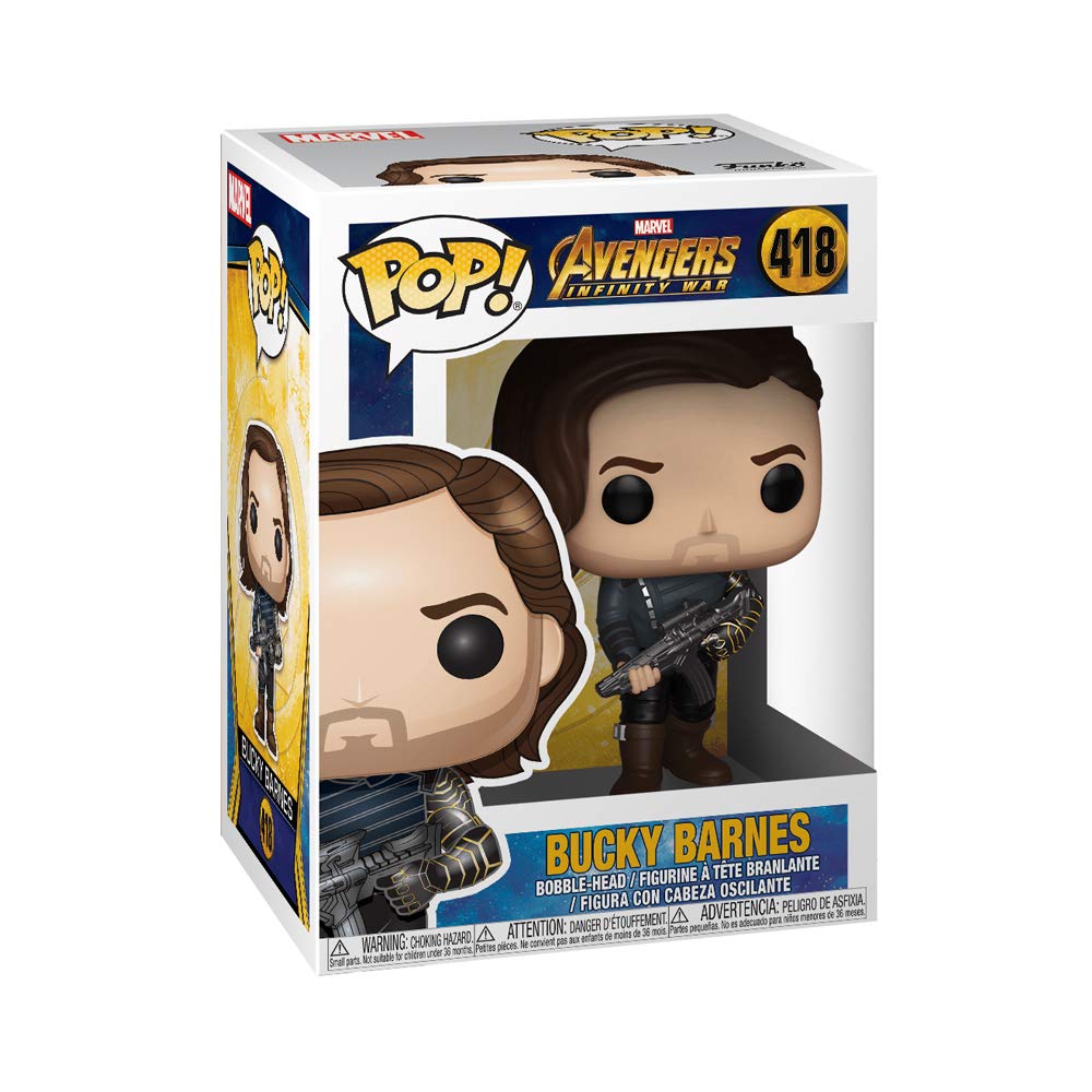 funkopop-bucky-barnes-418_7.jpg Funko Pop! Marvel Avengers Infinity War - Bucky Barnes - 418 Bobble Head - immagine 1