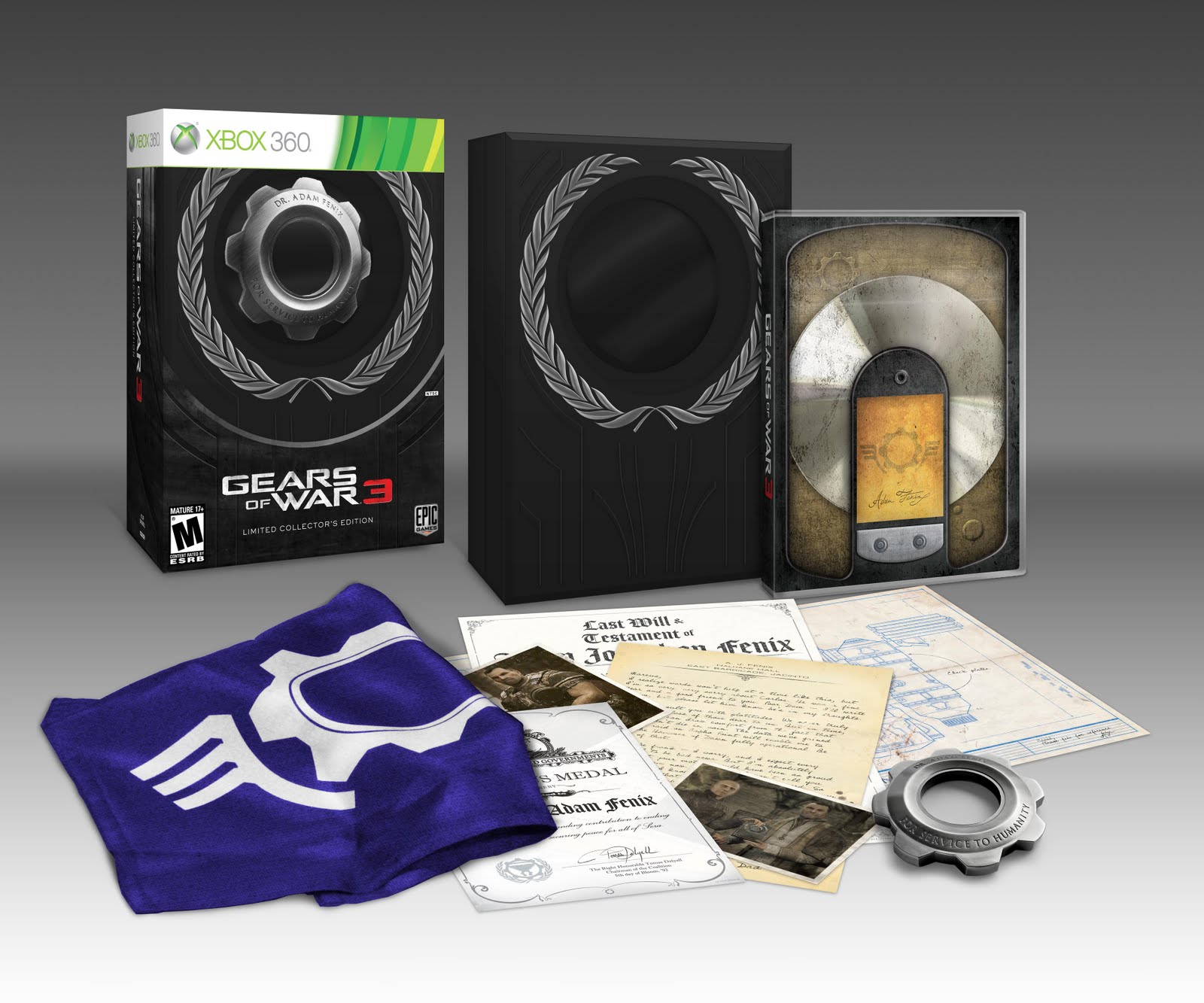 gears-of-war-3-limited-edition_7.jpg Gears of War 3 - Limited Edition (Xbox 360) - immagine 1