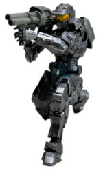 Halo Combat Evolved - Spartan Mark V Black - Action Figure Limited Edition - immagine 4