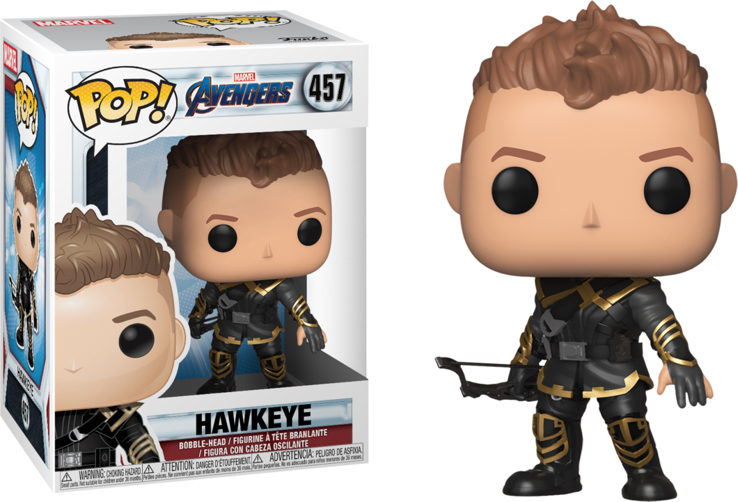 hawkeye-457_7.png Funko Pop! Marvel Avengers - Hawkeye - 457 Bobble Head - immagine 1