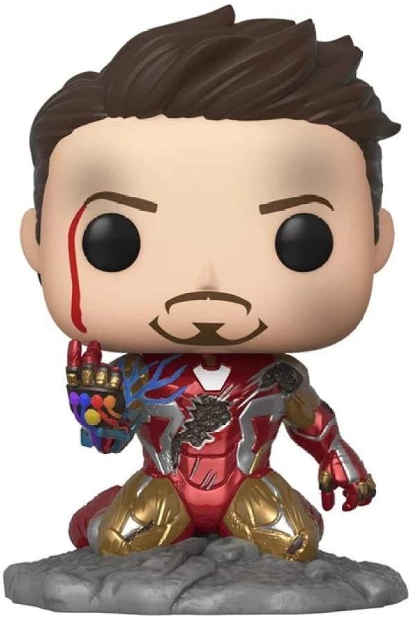 iron3_7.jpg Funko Pop! - Marvel Avengers Endgame - Iron Man 580 - Glows in the dark - Special Edition - Bobble Head - immagine 1