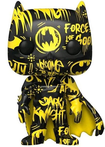 jsjsfbc_2.jpg Funko Pop! Art Series - Batman - Batman Yellow Black - 01 - Special Edition - Vinyl Figure - immagine 1