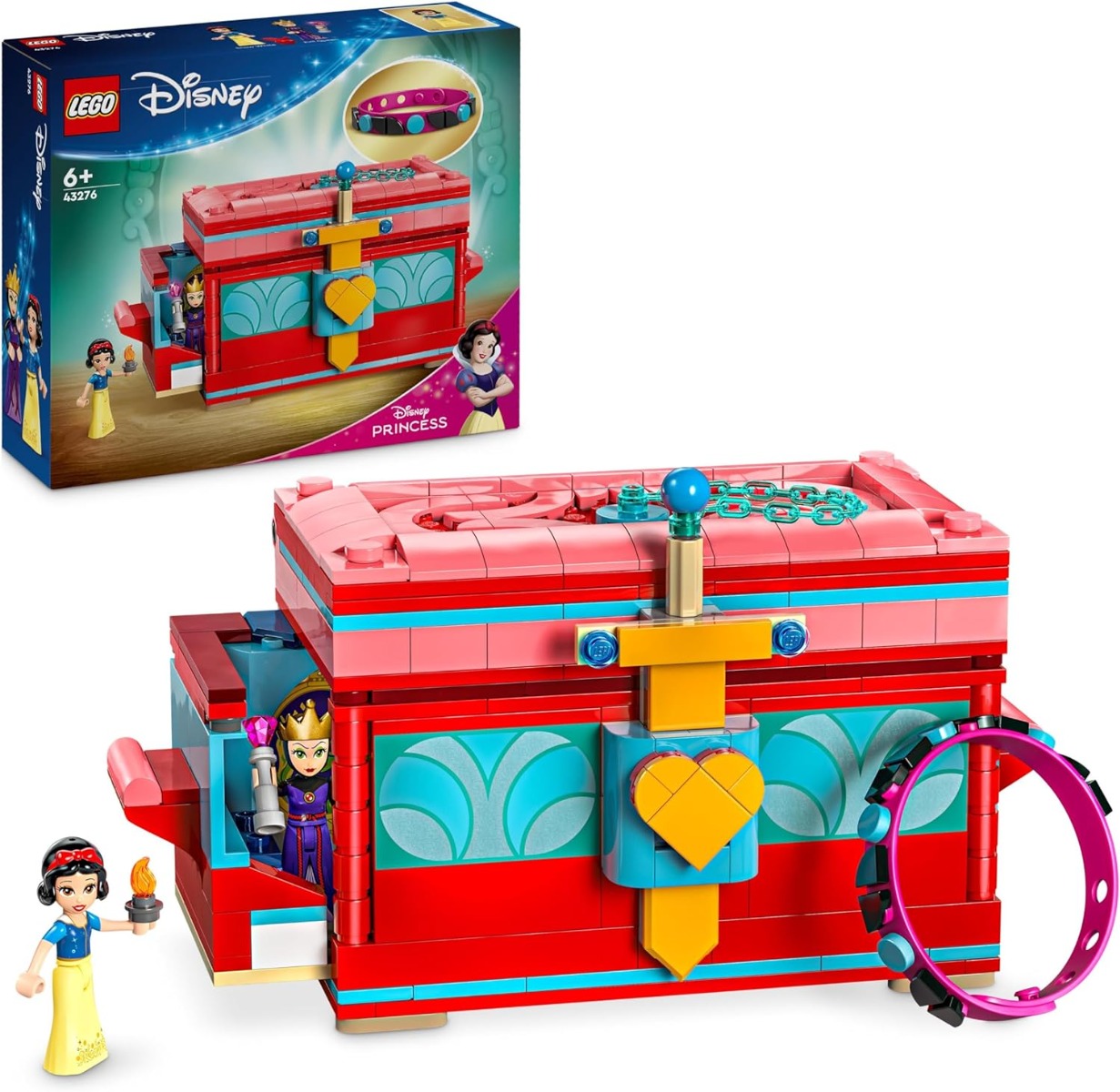 lego-43276.jpg LEGO Disney - Portagioie di Biancaneve - 43276 - immagine 1