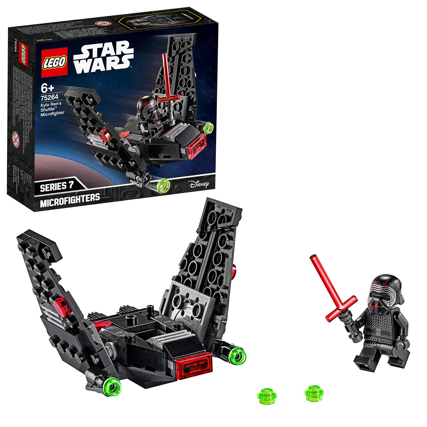 lego-75264_7.jpg LEGO Star Wars - Microfighter Shuttle di Kylo Ren - 75264 - immagine 1