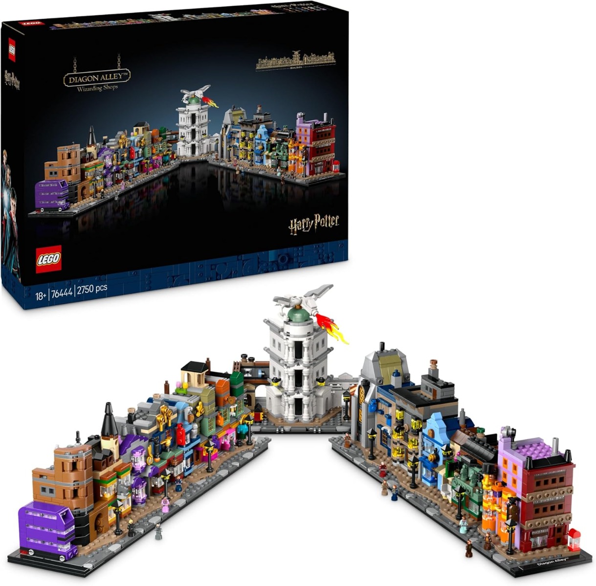 lego-76444_2_.jpg LEGO - Harry Potter Negozi di Magia di Diagon Alley - 76444 - immagine 1