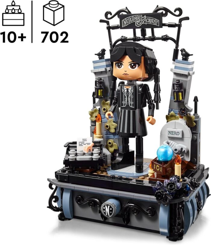 LEGO - Personaggio di Mercoledi Addams Wednesday - 76780 - immagine 3