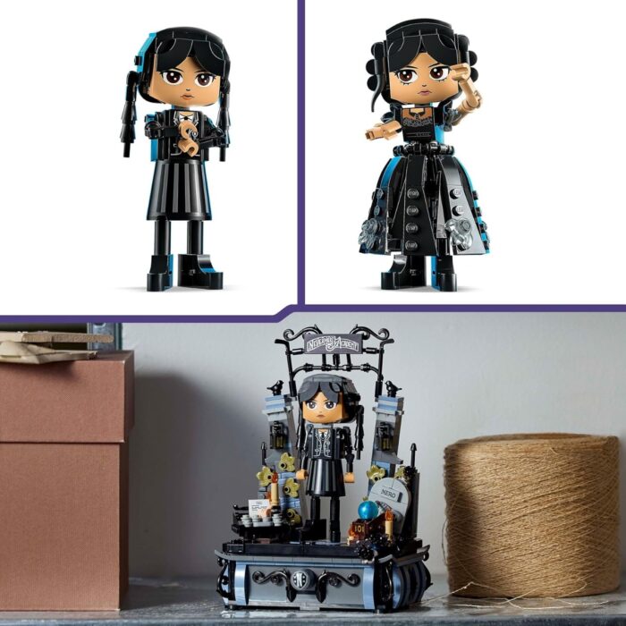 LEGO - Personaggio di Mercoledi Addams Wednesday - 76780 - immagine 5