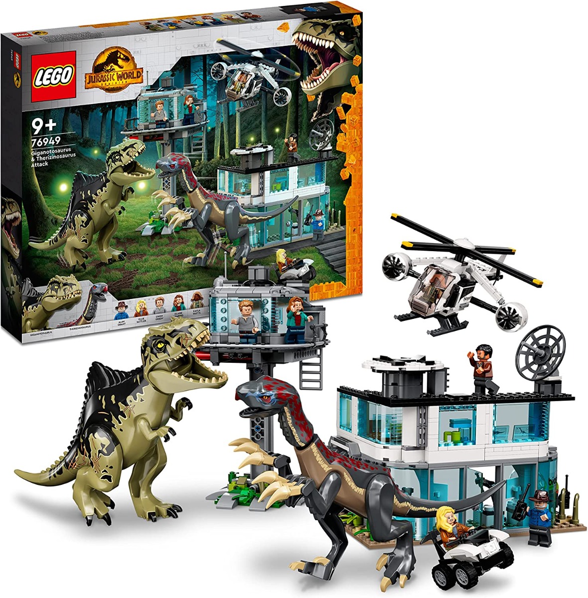 lego-76949.jpg LEGO Jurassic World Domination - L’attacco del Giganotosauro e del Terizinosauro -76949 - immagine 1