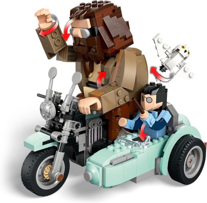 LEGO - Harry Potter Giro sul Sidecar di Hagrid e Harry - 76443 - immagine 2