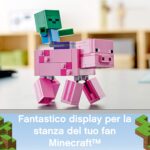 LEGO Minecraft - Maxi-figure Maiale e Baby Zombi - 21157 - immagine 2