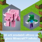 LEGO Minecraft - Maxi-figure Maiale e Baby Zombi - 21157 - immagine 3