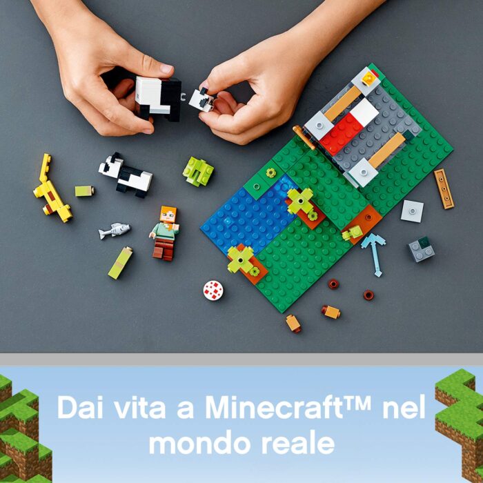 LEGO Minecraft - Lallevamento di Panda - 21158 - immagine 4