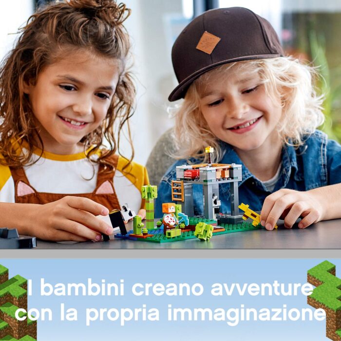 LEGO Minecraft - Lallevamento di Panda - 21158 - immagine 2