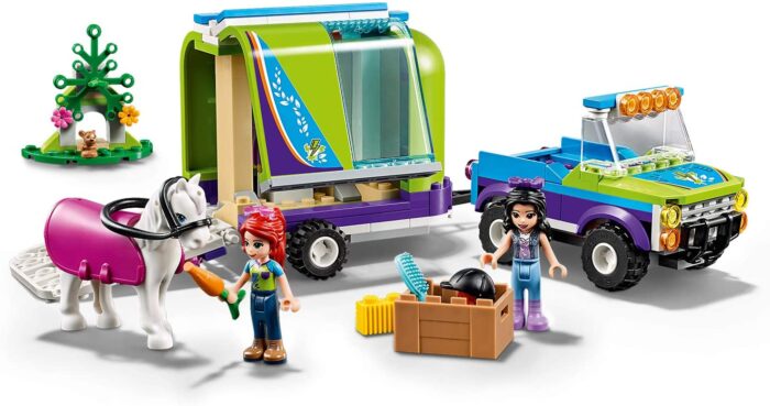 LEGO Friends - Il rimorchio dei cavalli di Mia - 41371 - immagine 4