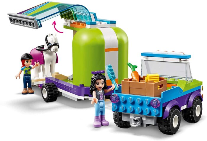 LEGO Friends - Il rimorchio dei cavalli di Mia - 41371 - immagine 5