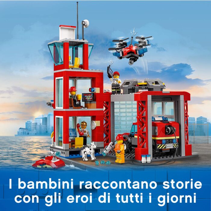 LEGO City - Caserma dei Pompieri - 60215 - immagine 3