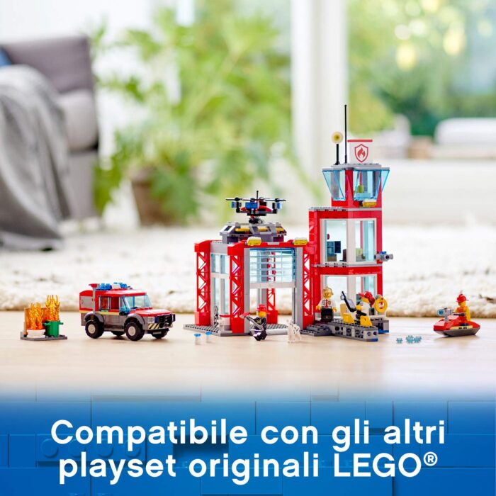 LEGO City - Caserma dei Pompieri - 60215 - immagine 4