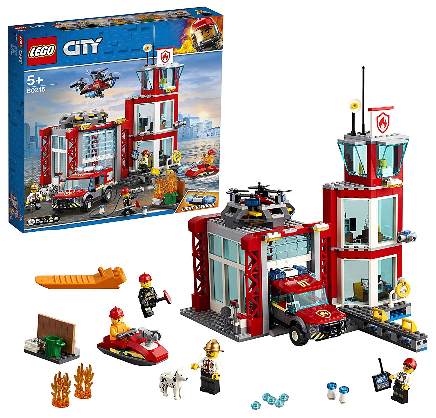 lego60215_7.jpg LEGO City - Caserma dei Pompieri - 60215 - immagine 1