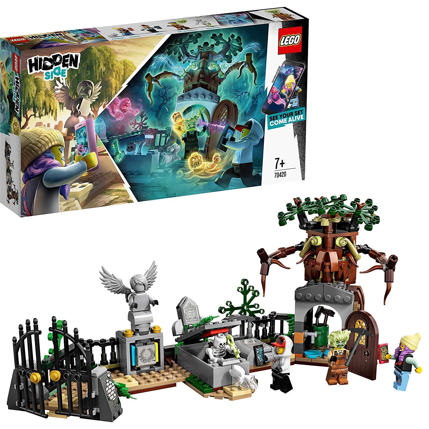 lego70420_7.jpg LEGO Hidden Side - Mistero nel Cimitero - 70420 - immagine 1