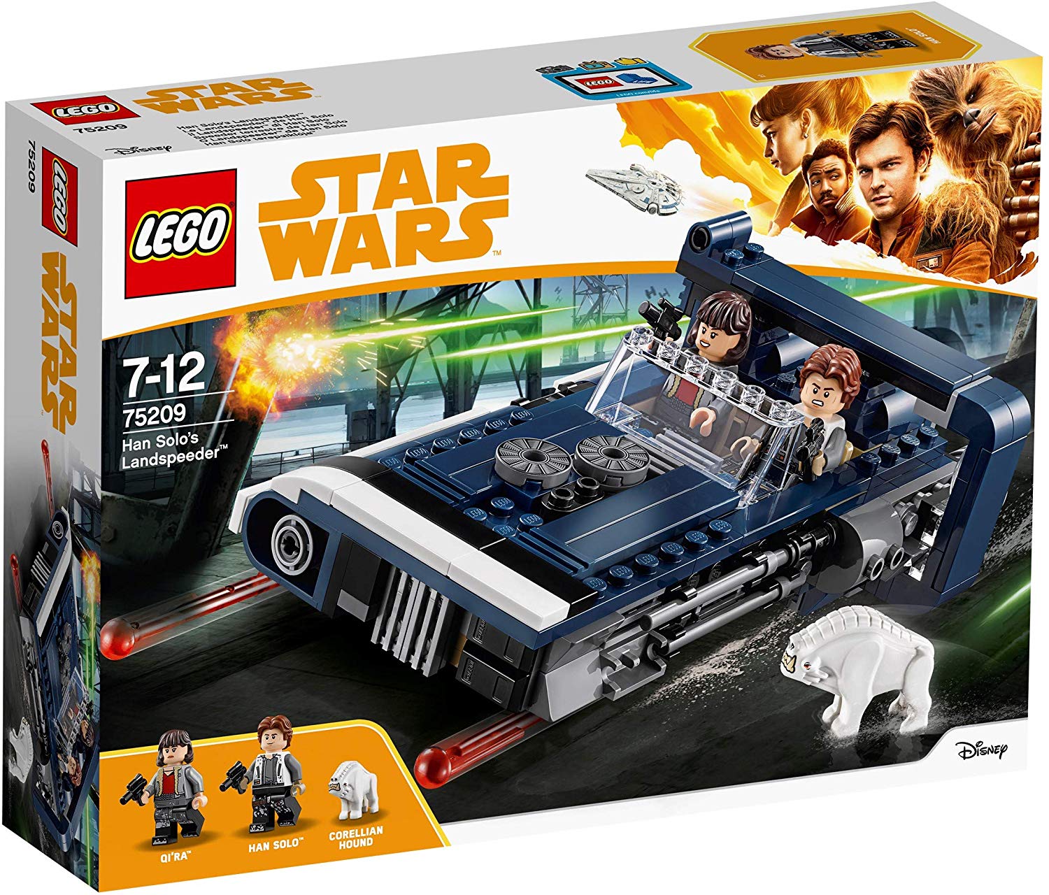 lego75209_7.jpg LEGO Star Wars - Il Landspeeder di Han Solo - 75209 - immagine 1
