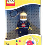 Portachiavi Key Light Lego Ufficiale con Luce a LED - Polizziotto