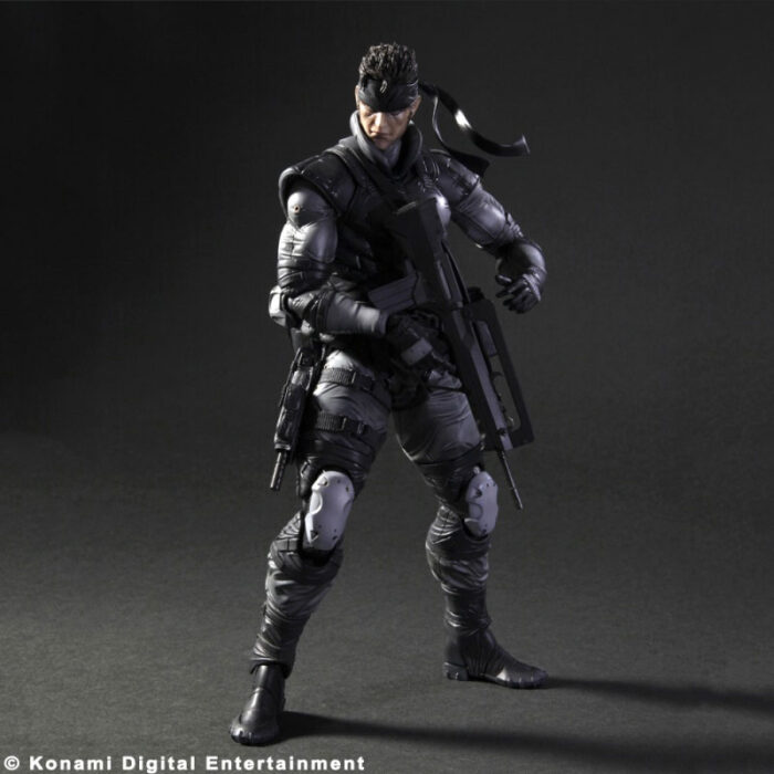 Solid Snake - Metal Gear Solid - Play Arts Action Figure Vol. 5 (Kai) - immagine 3