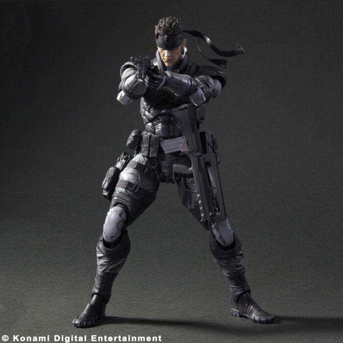 Solid Snake - Metal Gear Solid - Play Arts Action Figure Vol. 5 (Kai) - immagine 5