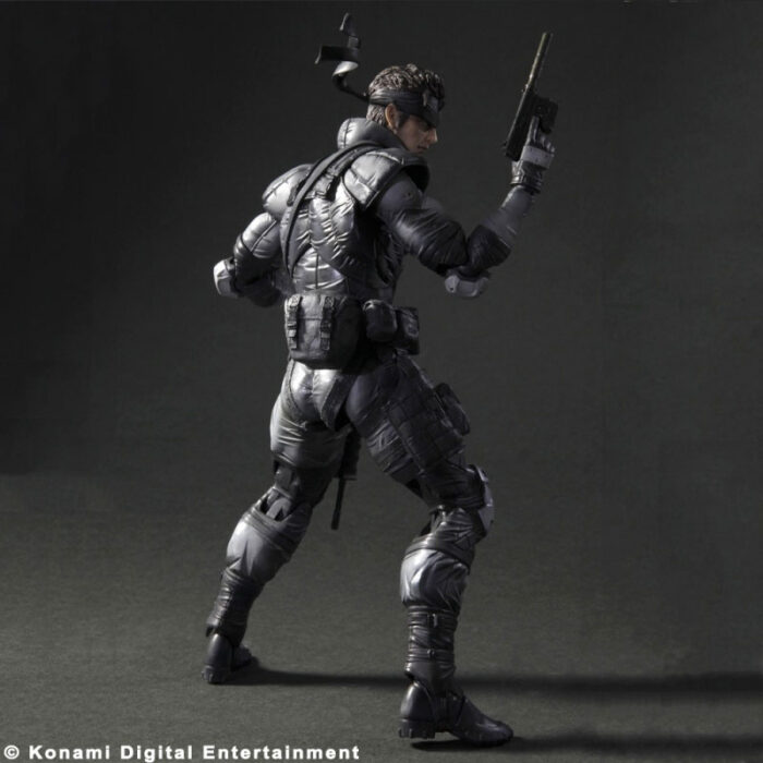 Solid Snake - Metal Gear Solid - Play Arts Action Figure Vol. 5 (Kai) - immagine 2