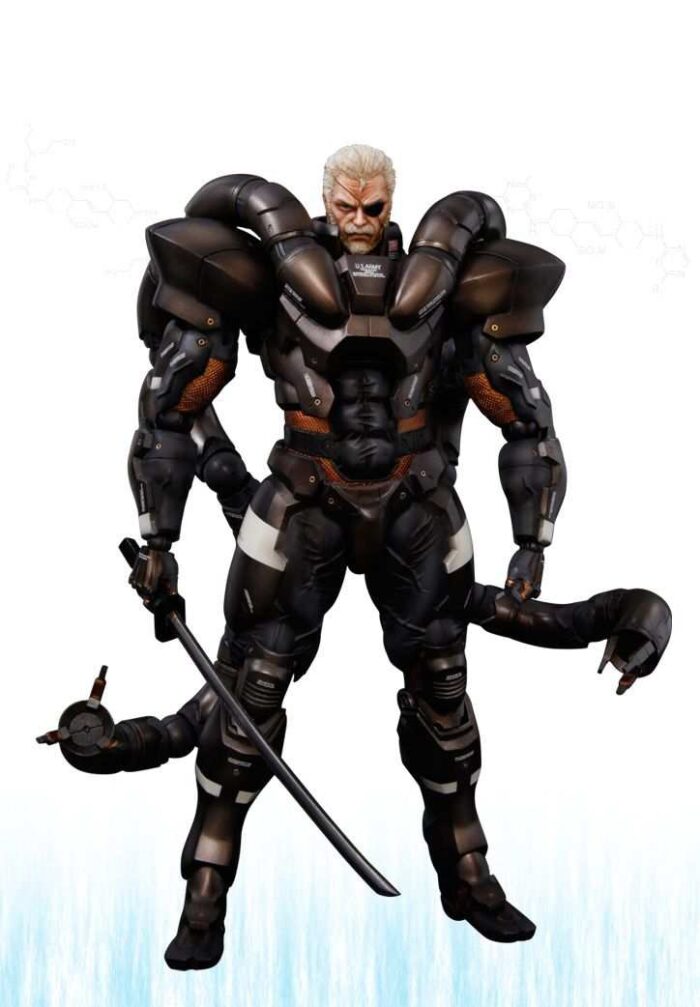 Metal Gear Solid 2 Solidus Snake - Play Arts Kai - Action Figure - immagine 2