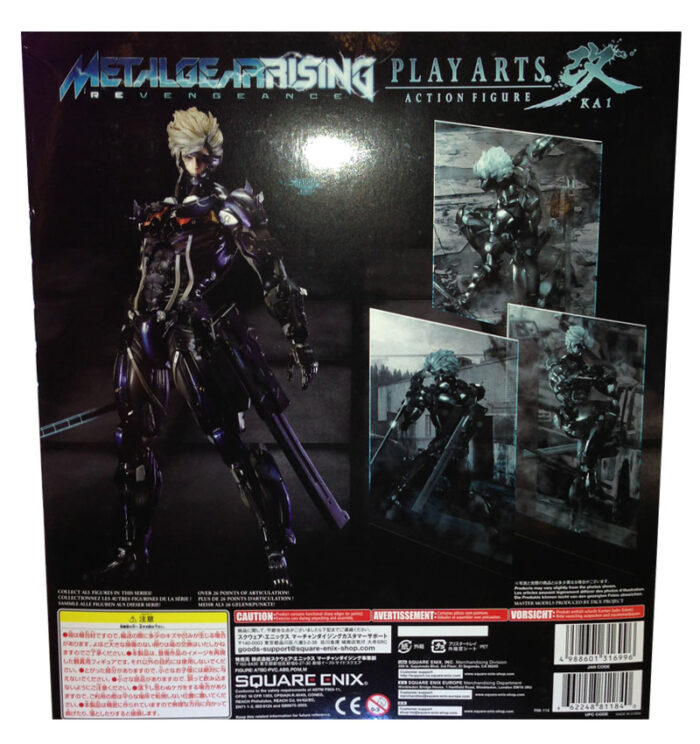 Raiden - Metal Gear Rising Revengeance - Play Arts KAI Action Figure - immagine 2