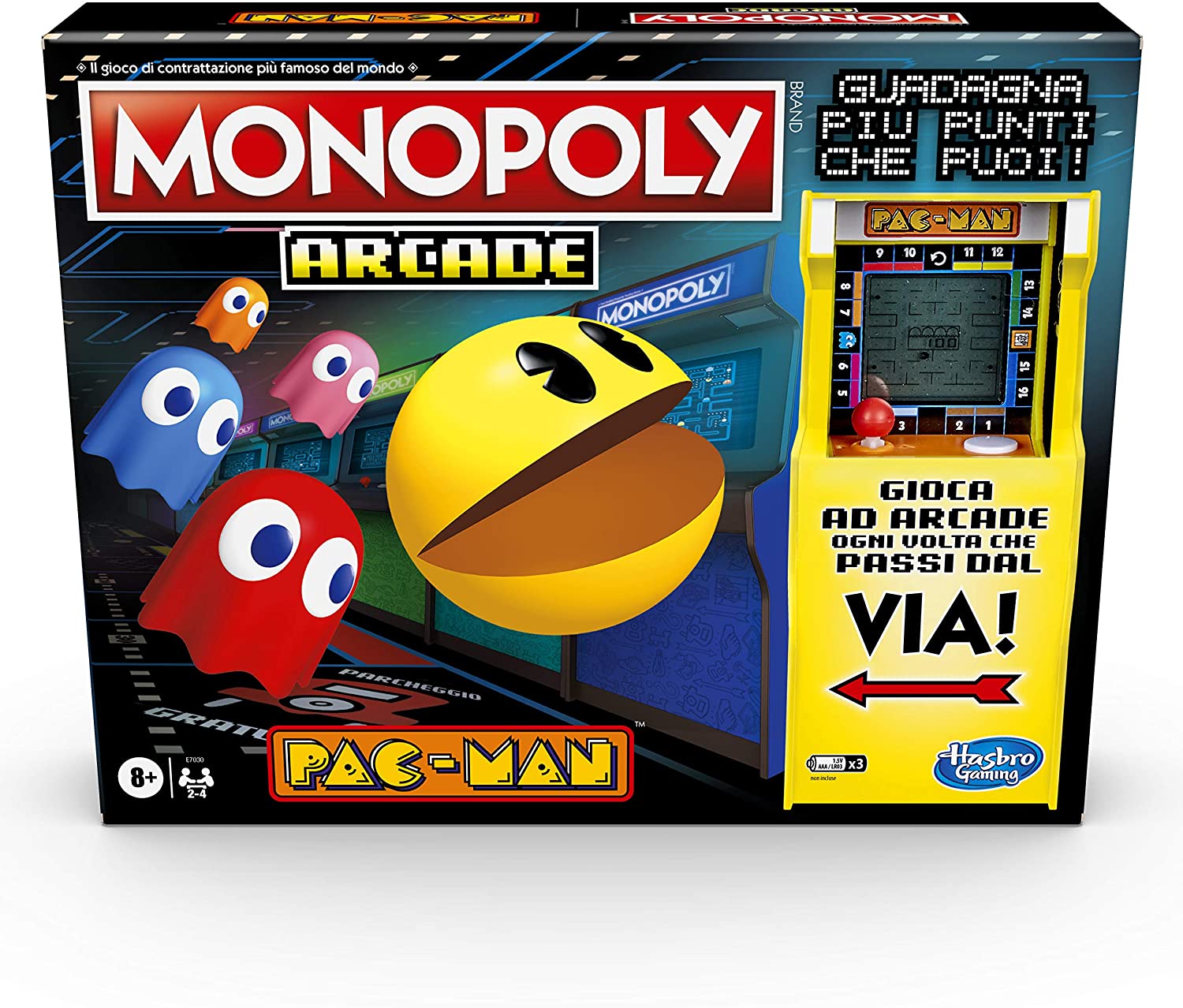 monopoly_7.jpg Monopoly PAC-MAN - Arcade - Gioco Da Tavolo - immagine 1