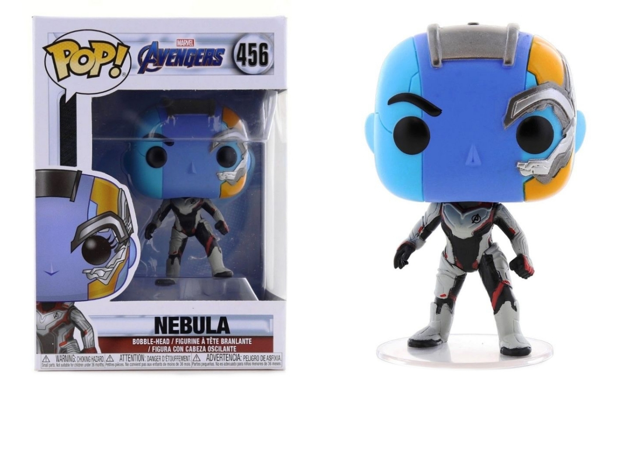nebula-456_7.jpg Funko Pop! Marvel Avengers - Nebula - 456 Bobble Head - immagine 1