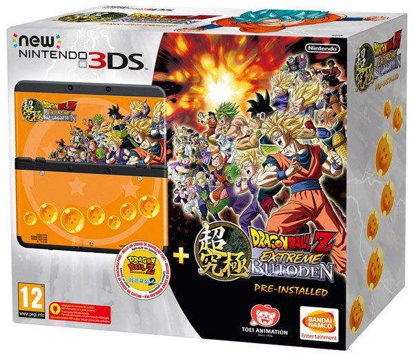 new_3ds_console_dragonball_7.jpg New Nintendo 3DS + Dragon Ball Z: Extreme Butoden Pack - Bundle - immagine 1