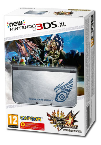 new_3ds_monster_hunter_limited_7.jpg Nintendo NEW 3DS XL - Monster Hunter 4 Ultimate Edition Console - immagine 1