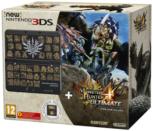 new_3ds_monster_hunter_pack_console_7.jpg New Nintendo 3DS Console - Monster Hunter 4 Ultimate Pack - immagine 1