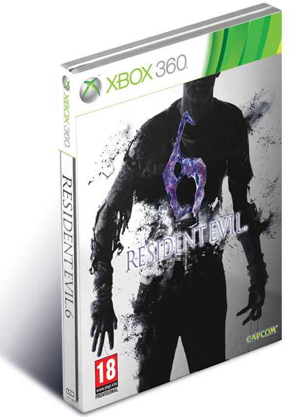 residentevil6_preorder_steelbox_x360_7.jpg Resident Evil 6 - Steelbook Preorder Edition + OMAGGIO Targa “No Hope Left” (Xbox 360) - immagine 1