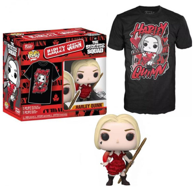 resize_img_14_12.jpg Funko Pop! Movies + T-Shirt - The Suicide Squad - Special Edition Diamond Collection - 1111 - Vinyl Figure - immagine 1